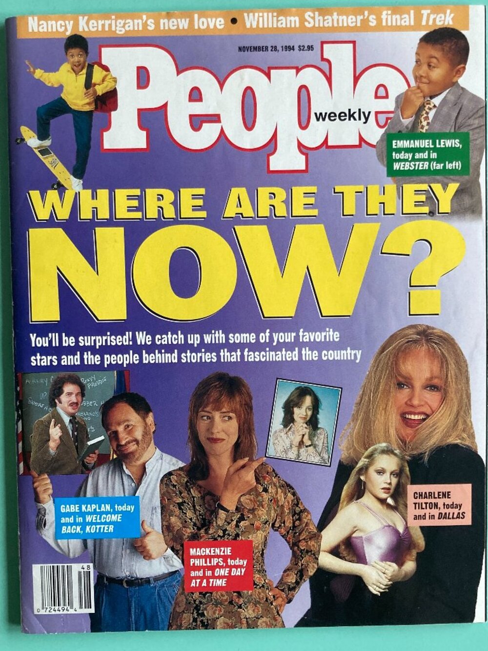 Lonette McKee Signed / Inscribed copy of People Weekly Magazine. The featured